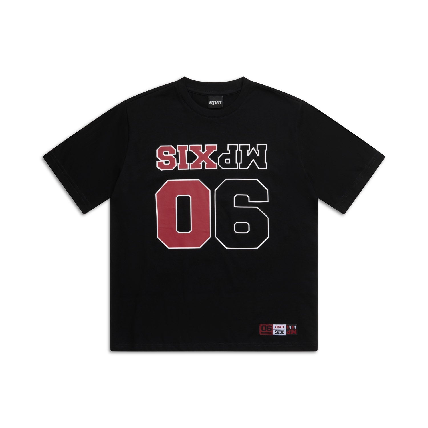 DOWN UNDER COLLEGE T-SHIRT BLACK