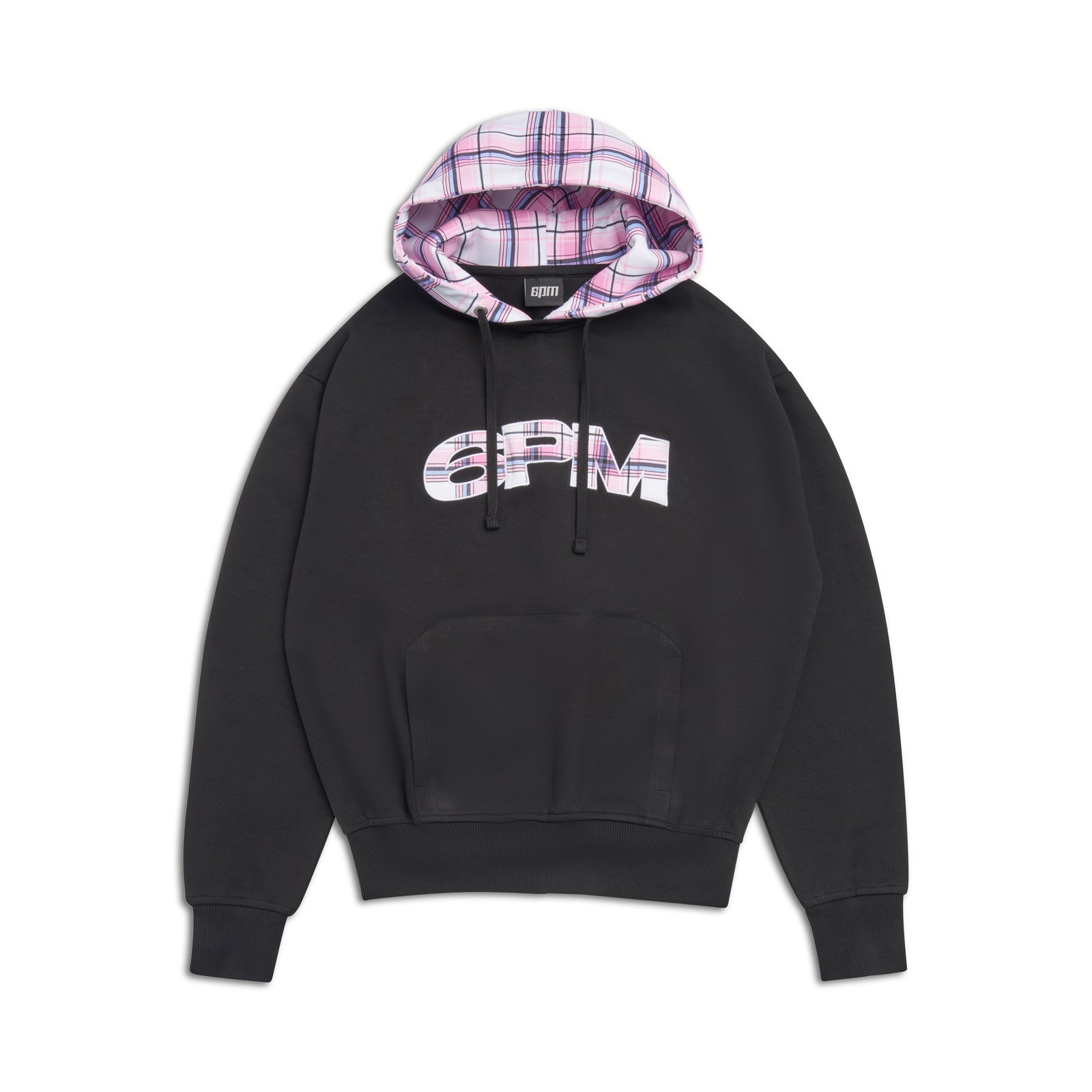 CREWNECK HOODIE BLACK